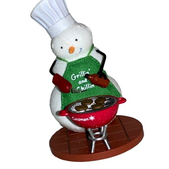 Hallmark Other - 2008 Hallmark Keepsake Ornament Grillin and Chillin  Snowman on Coldman Grill